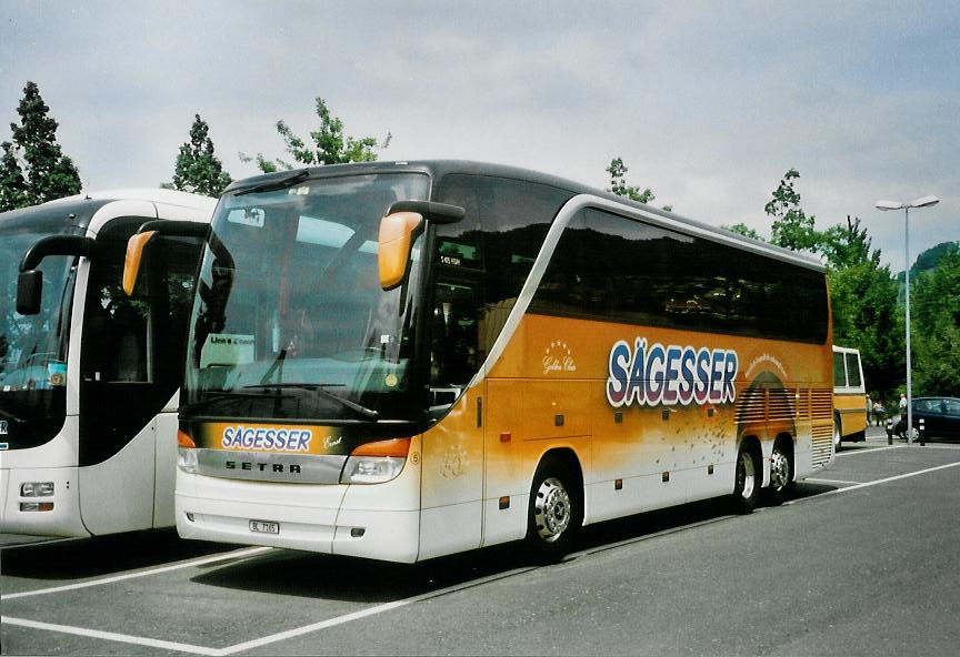 (107'603) - S�gesser, Wintersingen - Nr. 5/BL 7165 - Setra am 28. Mai 2008 in Thun, Seestrasse