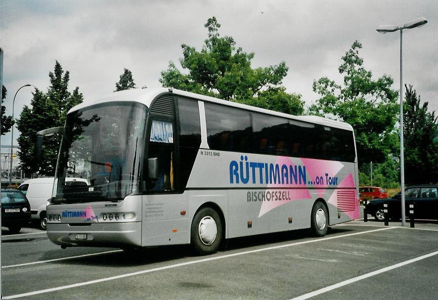 (107'817) - R�ttimann, Bischofszell - TG 110'386 - Neoplan (ex Europa-Reisen, D-M�nchen) am 12. Juni 2008 in Thun, Seestrasse