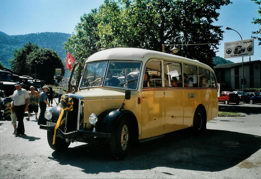 (108'109) - Roch, Ch�telard - FR 28'324 - Berna/Lauber am 21. Juni 2008 in Aigle, Saurertreffen