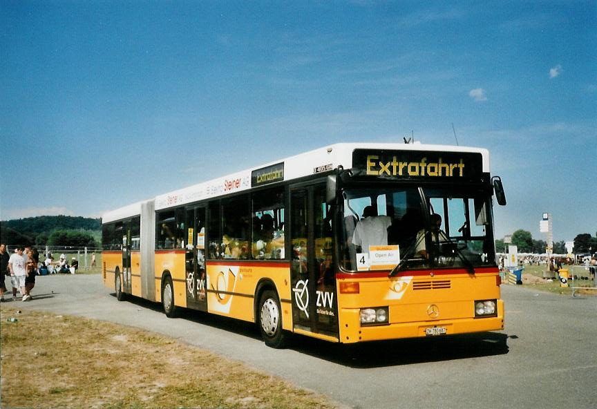 (109'033) - PostAuto Z�rich - Nr. 48/ZH 780'687 - Mercedes (ex Nr. 22; ex P 27'725) am 11. Juli 2008 in Frauenfeld, Open-Air