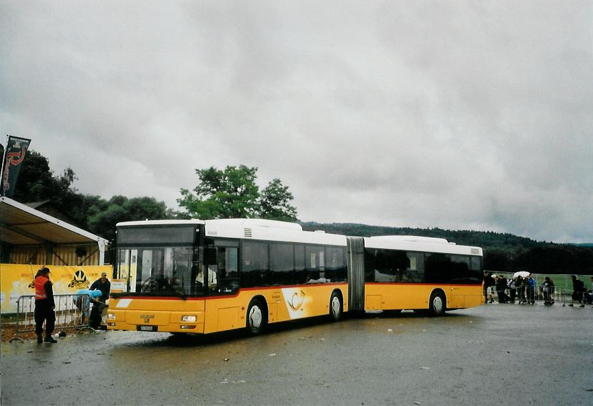 (109'203) - PostAuto Z�rich - Nr. 144/ZH 780'686 - MAN (ex Nr. 21; ex P 26'016) am 13. Juli 2008 in Frauenfeld, Open-Air
