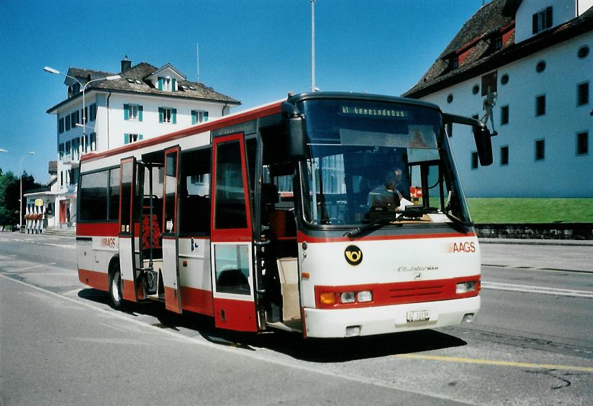 (109'312) - AAGS Schwyz - Nr. 19/SZ 10'119 - MAN/Auw�rter am 16. Juli 2008 in Schwyz, Postplatz