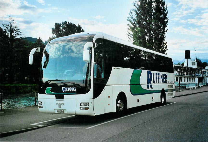 (109'801) - Ruffiner, Turtmann - VS 167'768 - MAN am 31. Juli 2008 bei der Schiffl�ndte Thun