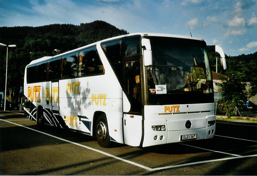 (109'802) - Aus Deutschland: P�tz, Bergisch Gladbach - GL-X 567 - Mercedes am 31. Juli 2008 in Thun, Seestrasse