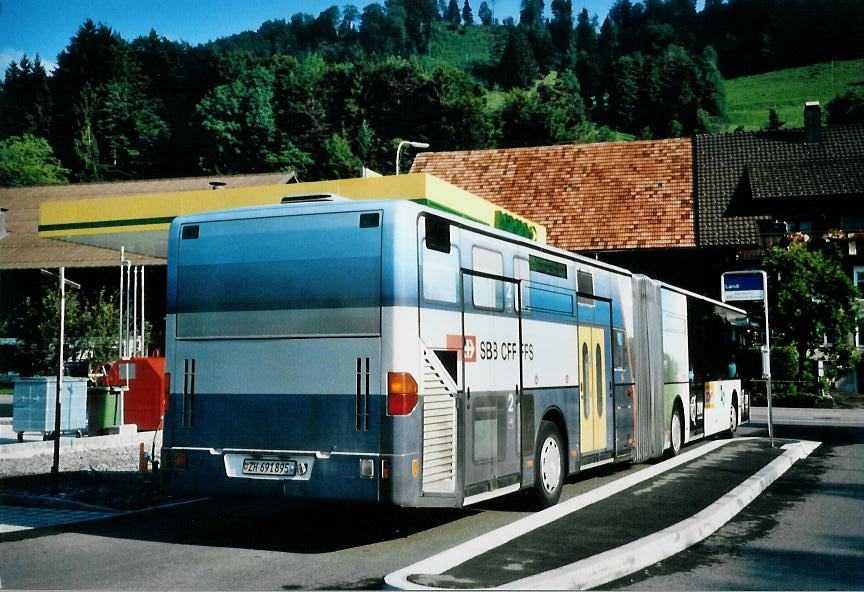 (110'215) - VZO Gr�ningen - Nr. 62/ZH 691'895 - Mercedes am 16. August 2008 in Eglingen, Landi