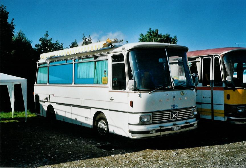 (110'227) - Wogatai, Frutigen - BE 415'140 - Setra am 16. August 2008 in Goldingen, Atzm�nnig