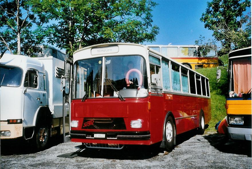 (110'303) - Liebi, Montlingen - SG 88'433 - Saurer/T�scher (ex Wespe, Altst�tten; ex P 24'804) am 16. August 2008 in Goldingen, Atzm�nnig
