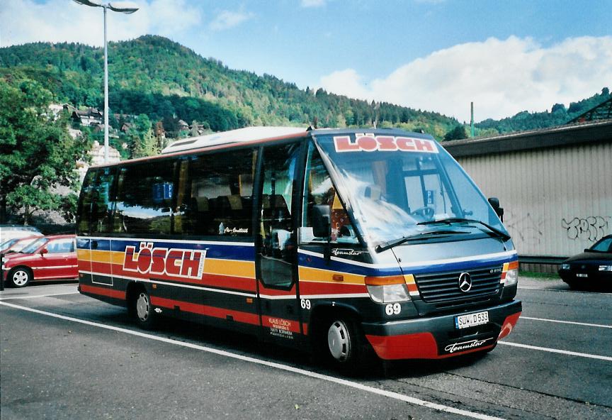 (111'002) - Aus Deutschland: L�sch, Bornheim - Nr. 69/S�W-D 533 - Mercedes/Auw�rter am 19. September 2008 in Thun, Seestrasse