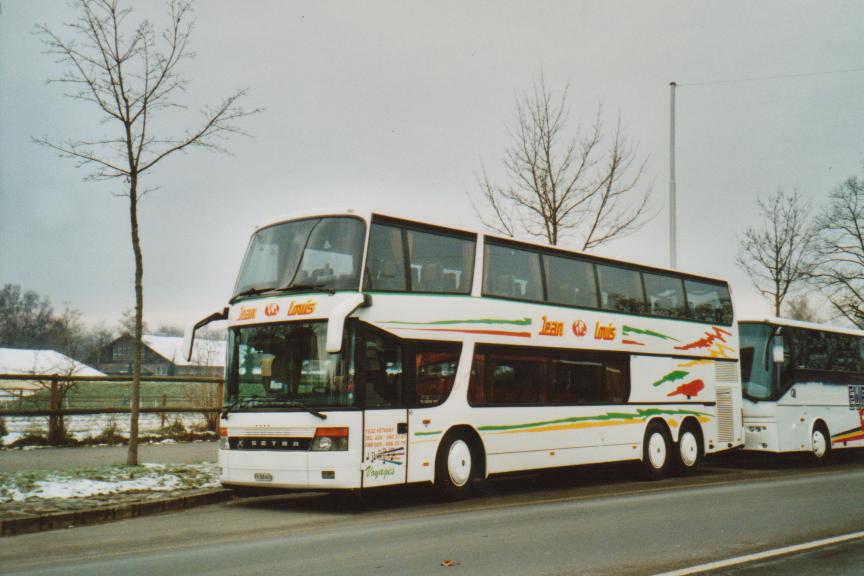 (112'230) - Jean-Louis, F�tigny - FR 300'467 - Setra am 28. November 2008 in Bern, Guisanplatz