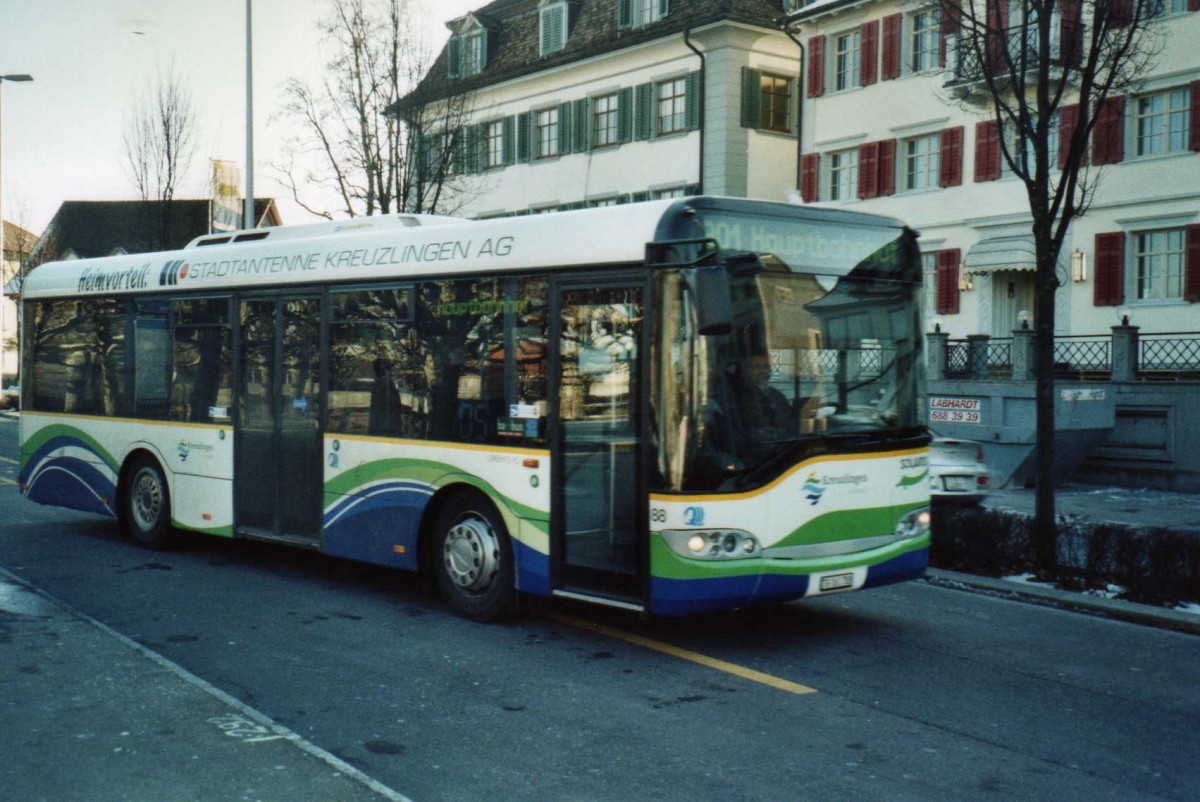 (114'613) - SBK Kreuzlingen - Nr. 88/TG 161'788 - Solaris am 18. Februar 2009 in Kreuzlingen, B�renplatz