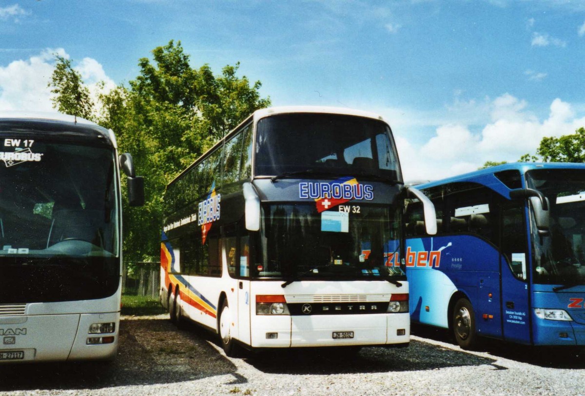 (116'334) - Welti-Furrer, Z�rich - Nr. 32/ZH 5032 - Setra am 6. Mai 2009 in Thun, Kleine Allmend