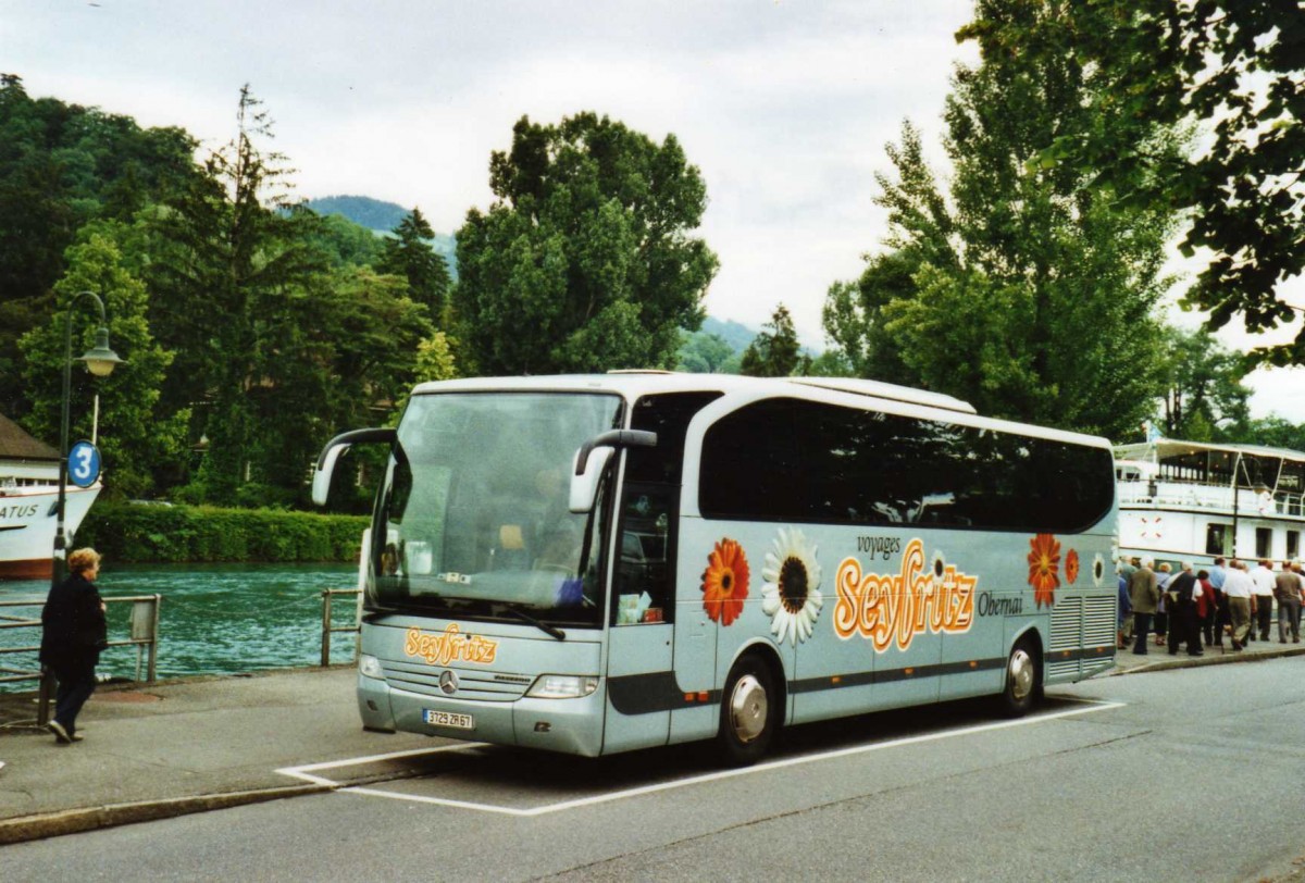 (117'723) - Aus Frankreich: Seyfritz, Obernai - 3729 ZR 67 - Mercedes am 15. Juni 2009 bei der Schiffl�ndte Thun
