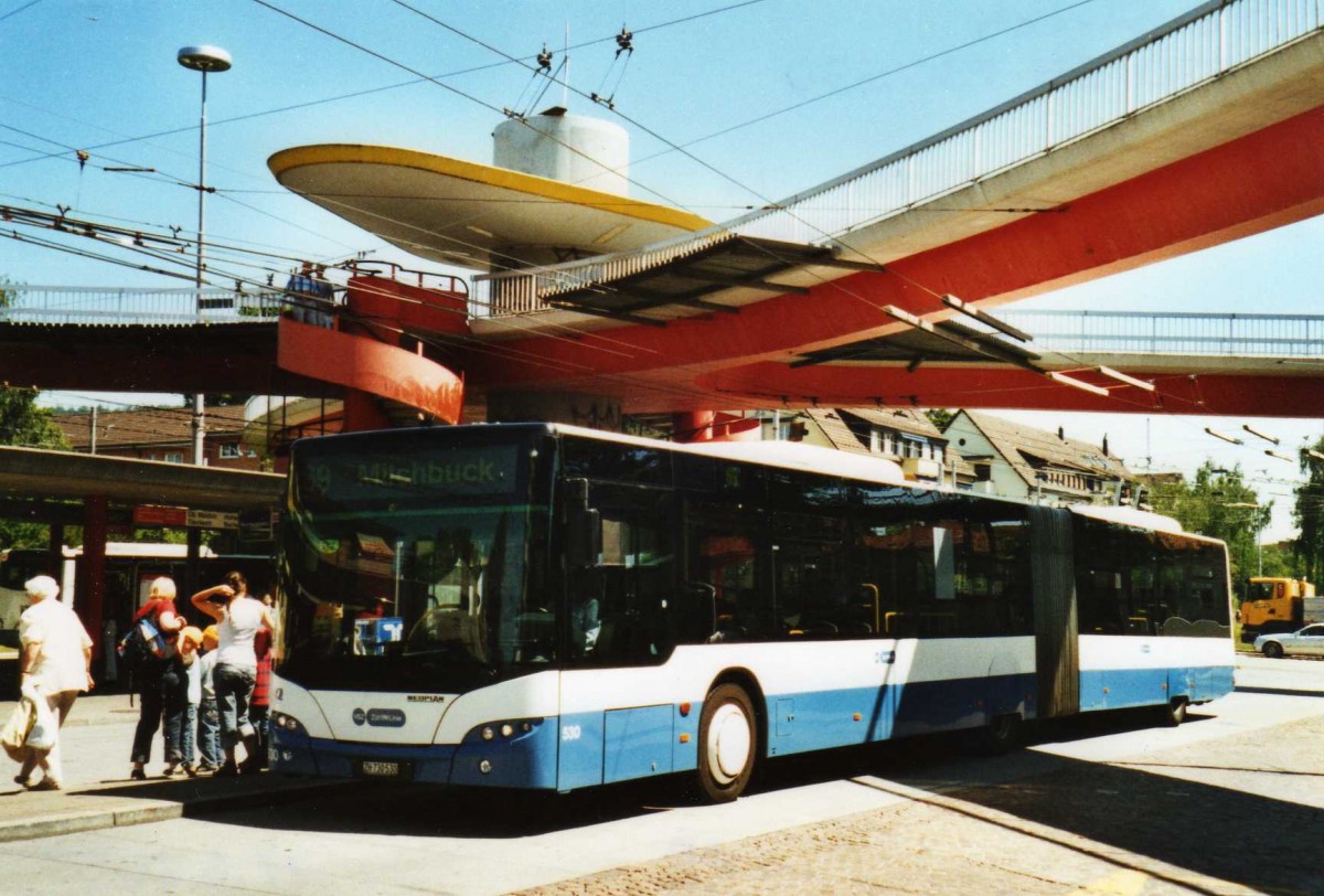 (117'804) - VBZ Z�rich - Nr. 530/ZH 730'530 - Neoplan am 17. Juni 2009 in Z�rich, Bucheggplatz