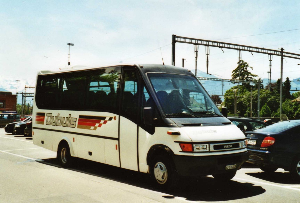 (117'831) - Dubuis, Savi�se - VS 121'088 - Iveco am 24. Juni 2009 in Thun, CarTerminal