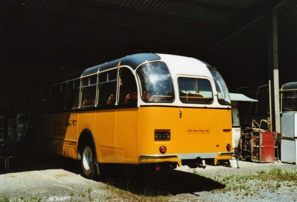 (117'921) - Oldie-Tours Z�risee, Wollerau - Nr. 23 - Saurer/Saurer am 4. Juli 2009 in N�fels