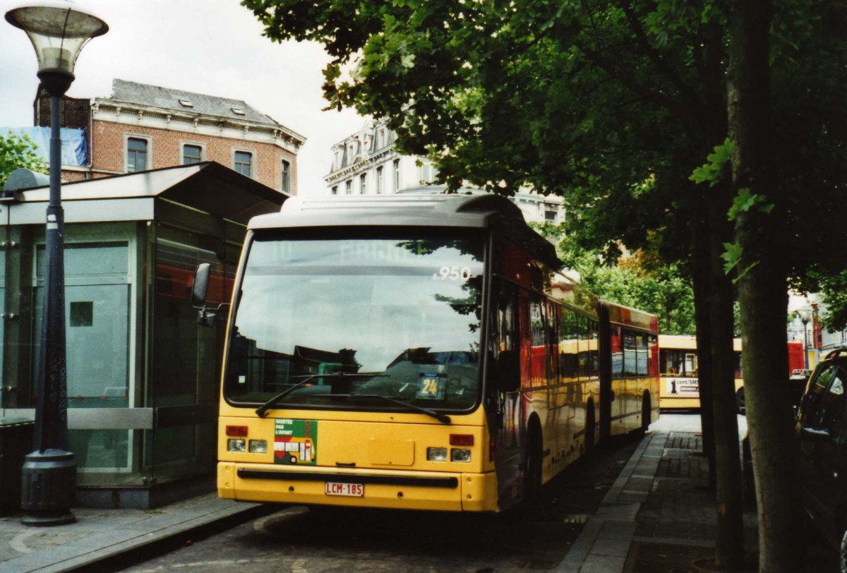 (118'634) - TEC Li�ge - Nr. 5.950/LCM-185 - Van Hool am 8. Juli 2009 in Li�ge, Gare Leopold