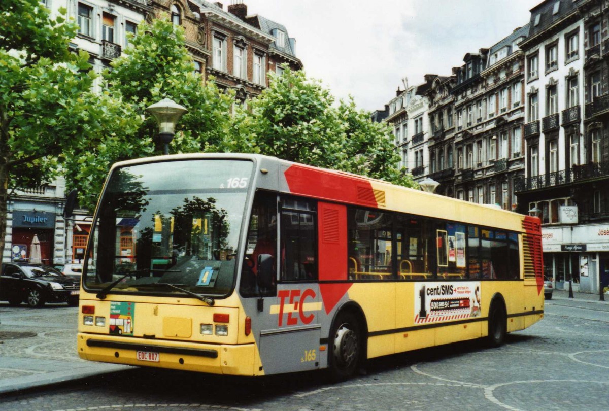 (118'635) - TEC Li�ge - Nr. 5.165/EOC-807 - Van Hool am 8. Juli 2009 in Li�ge, Gare Leopold