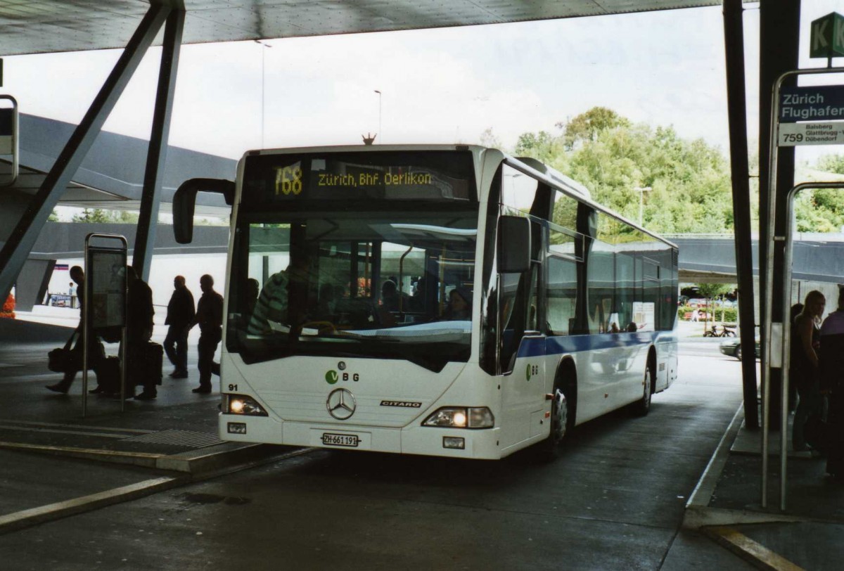 (119'011) - Welti-Furrer, Z�rich - Nr. 91/ZH 661'191 - Mercedes am 10. Juli 2009 in Z�rich, Flughafen