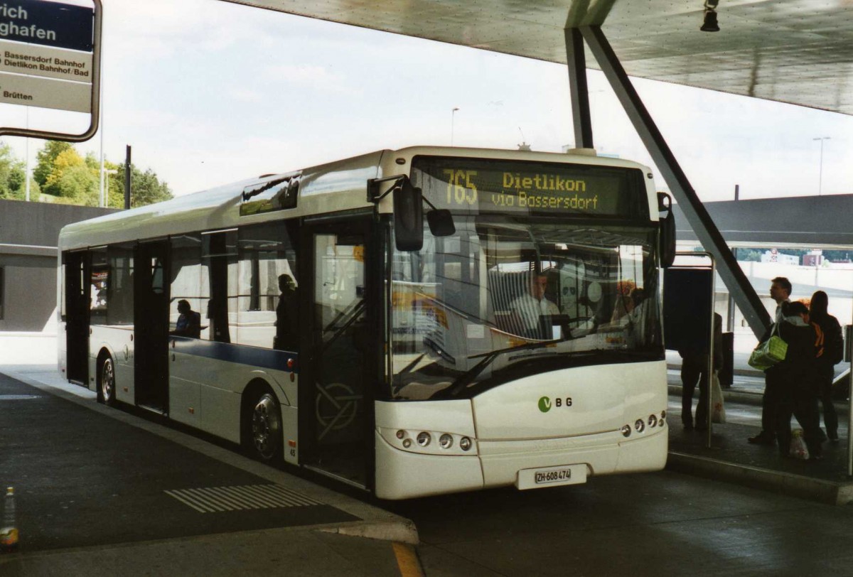 (119'018) - Andres, Effretikon - Nr. 45/ZH 608'474 - Solaris am 10. Juli 2009 in Z�rich, Flughafen