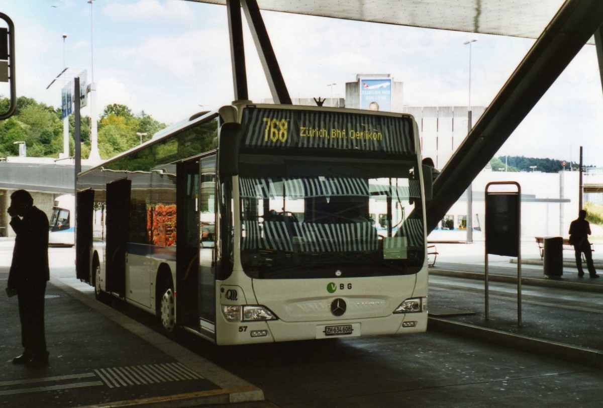 (119'025) - Welti-Furrer, Z�rich - Nr. 57/ZH 634'608 - Mercedes am 10. Juli 2009 in Z�rich, Flughafen