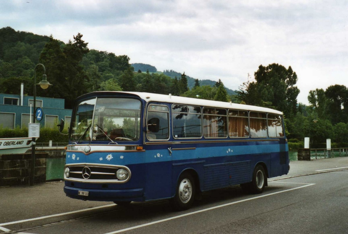 (119'036) - M�ller, Lenk - BE 300'101 - Mercedes am 11. Juli 2009 bei der Schiffl�ndte Thun