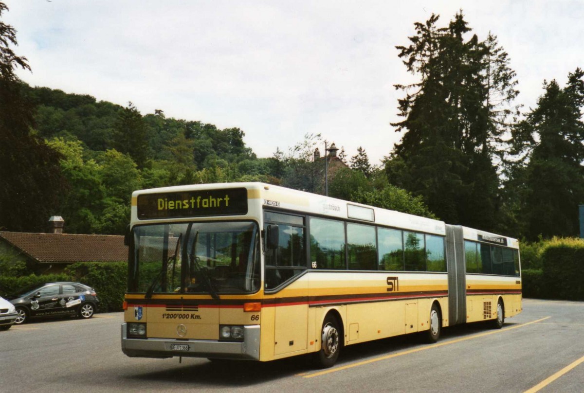 (119'037) - STI Thun - Nr. 66/BE 371'366 - Mercedes am 11. Juli 2009 bei der Schiffl�ndte Thun