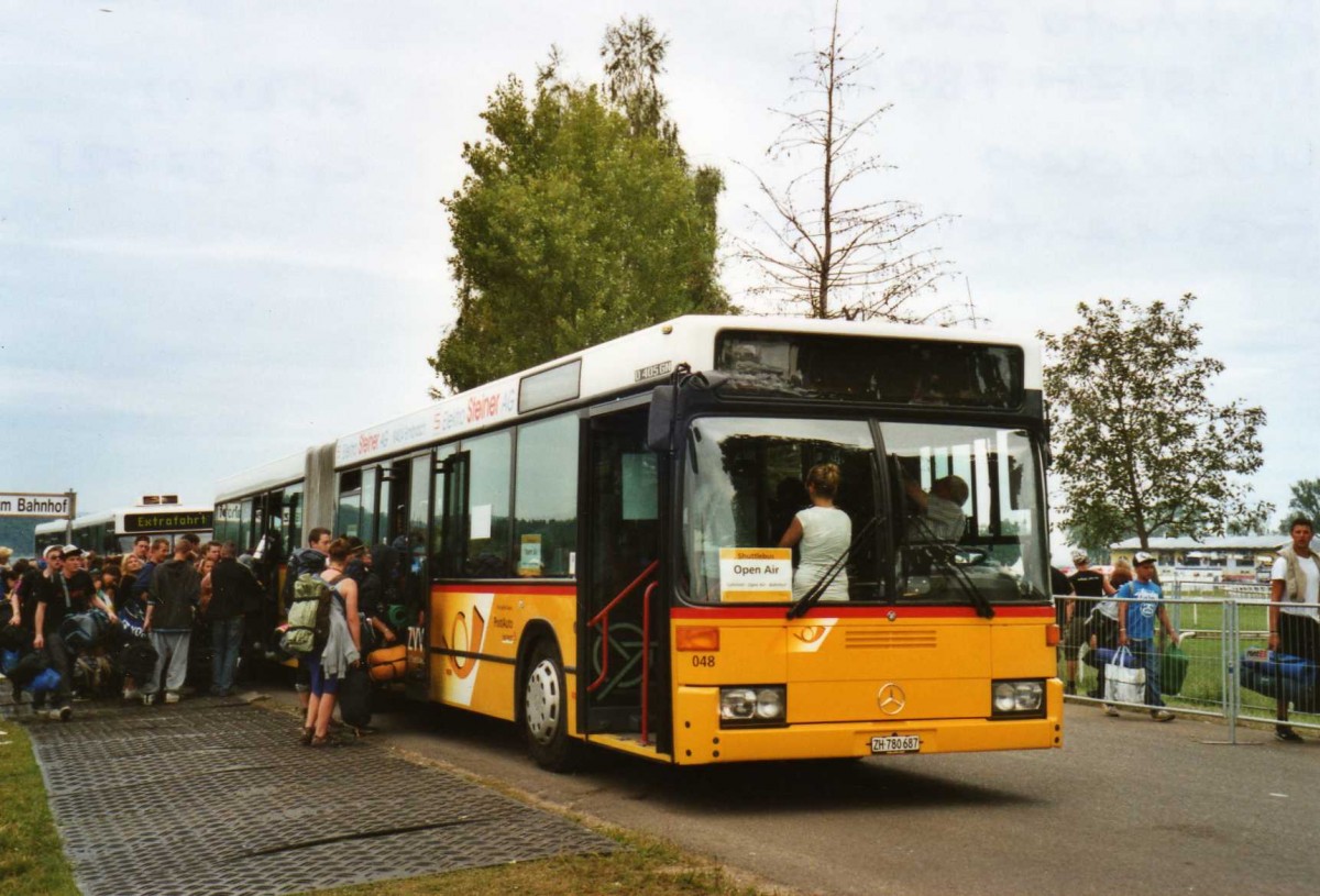 (119'126) - PostAuto Z�rich - Nr. 48/ZH 780'687 - Mercedes (ex Nr. 22; ex P 27'725) am 12. Juli 2009 in Frauenfeld, Open-Air