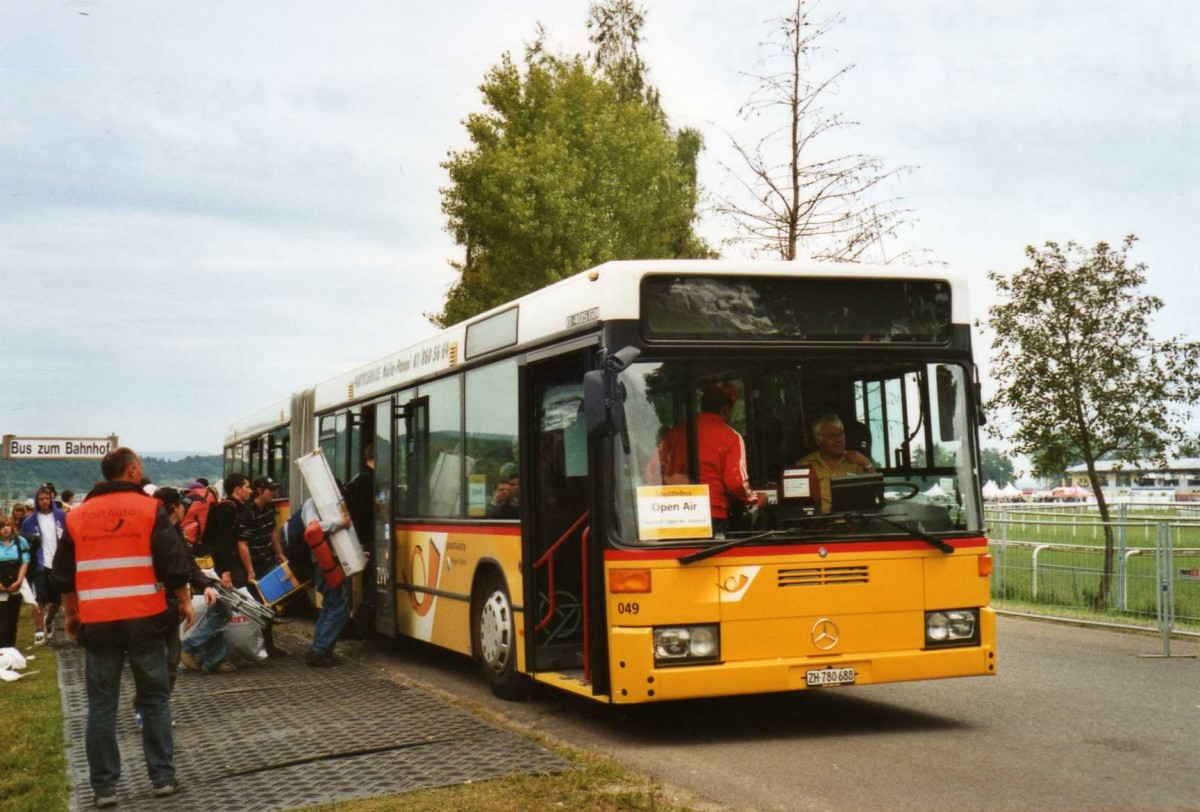 (119'131) - PostAuto Z�rich - Nr. 49/ZH 780'688 - Mercedes (ex Nr. 23; ex P 27'727) am 12. Juli 2009 in Frauenfeld, Open-Air