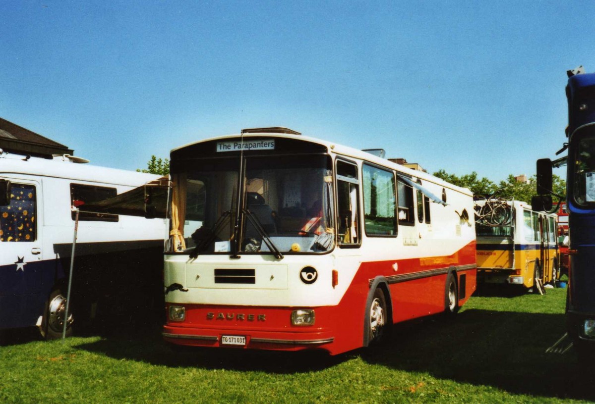 (119'806) - Rogoll - Saurer/T�scher (ex P 24'273) am 15. August 2009 in Zug, Wohnbustreffen