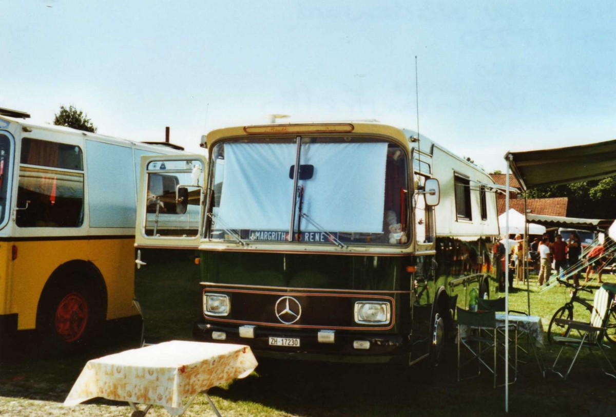 (119'824) - Heiniger, W�denswil - ZH 17'230 - Mercedes/Vetter-R&J (ex Gut, Stans) am 15. August 2009 in Zug, Wohnbustreffen