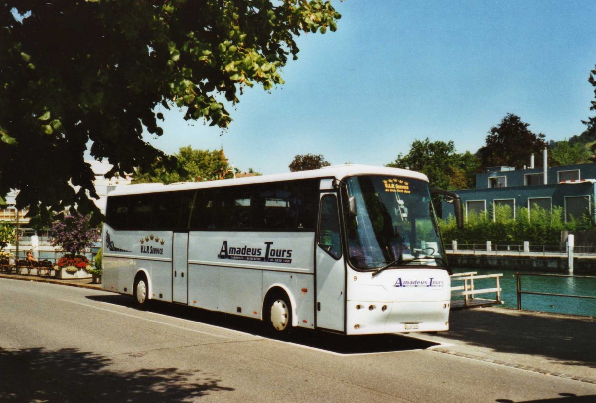 (120'106) - Amadeus, Visp - Nr. 9/VS 307'630 - Bova am 18. August 2009 bei der Schiffl�ndte Thun