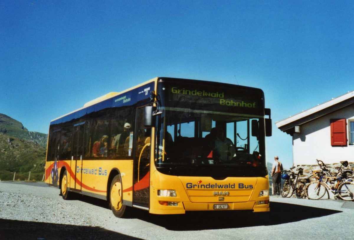 (120'426) - AVG Grindelwald - Nr. 18/BE 382'871 - MAN/G�ppel am 23. August 2009 auf der Grossen Scheidegg