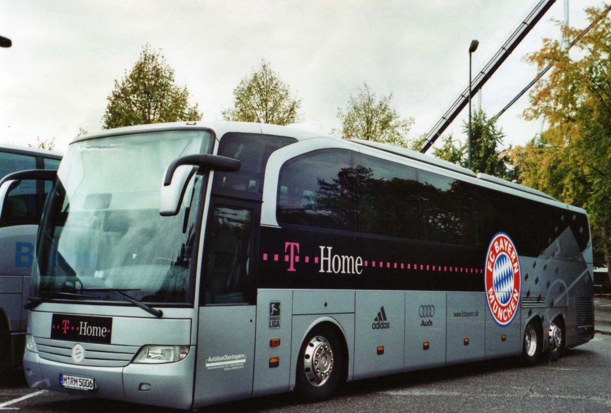 (121'504) - Autobus Oberbayern, M�nchen - M-RM 5006 - Mercedes am 18. Oktober 2009 in Rust, Europapark