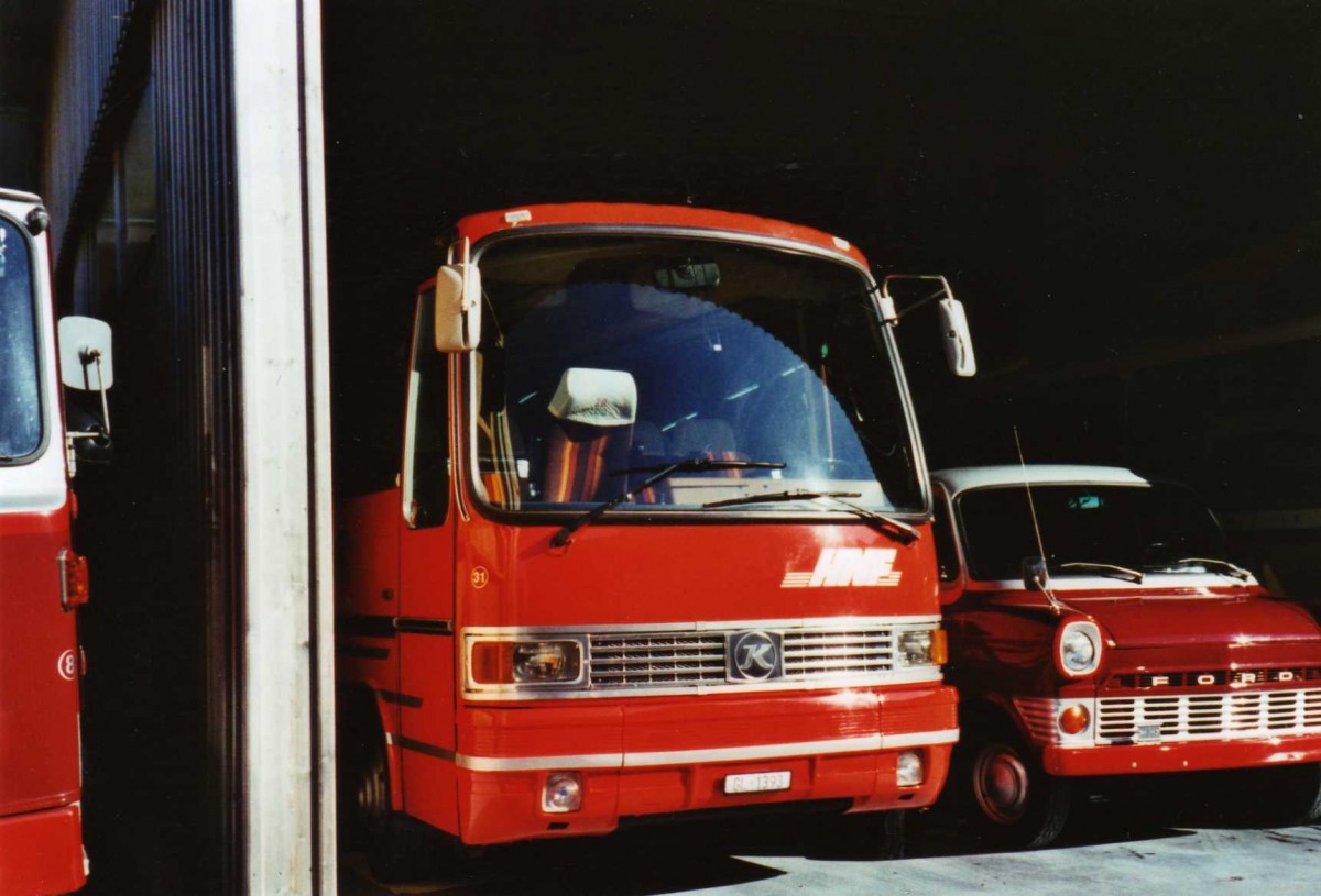 (121'804) - Biegger, Uster - Nr. 31/GL 1393 - Setra (ex AFA Adelboden Nr. 31; ex AFA Adelboden Nr. 10; ex Fr�hlich, Z�rich) am 24. Oktober 2009 in Ziegelbr�cke, Museum (Teilaufnahme)