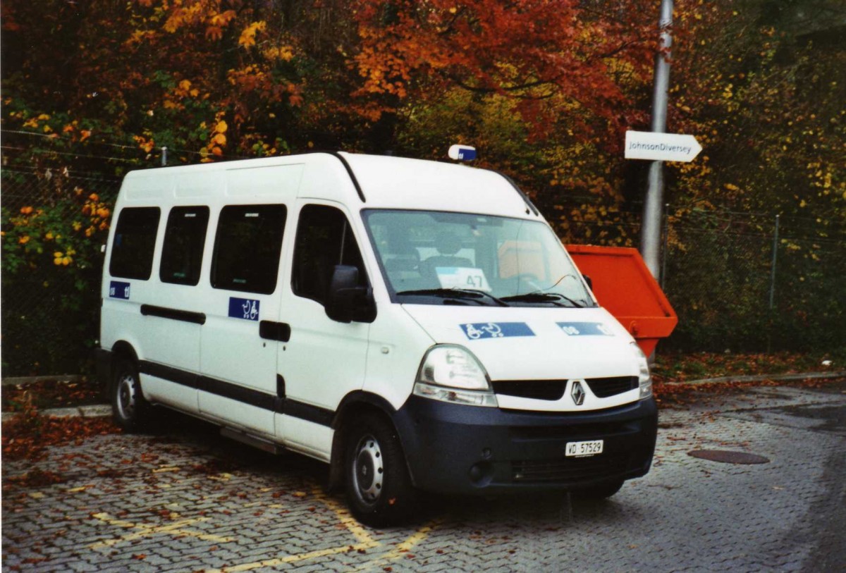 (122'306) - TL Lausanne - Nr. 8/VD 57'529 - Renault am 19. November 2009 in Lausanne, D�p�t Borde