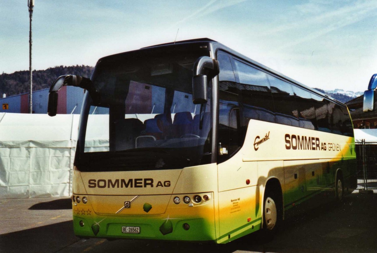 (125'105) - Sommer, Gr�nen - BE 26'562 - Volvo am 18. M�rz 2010 in Thun, Expo