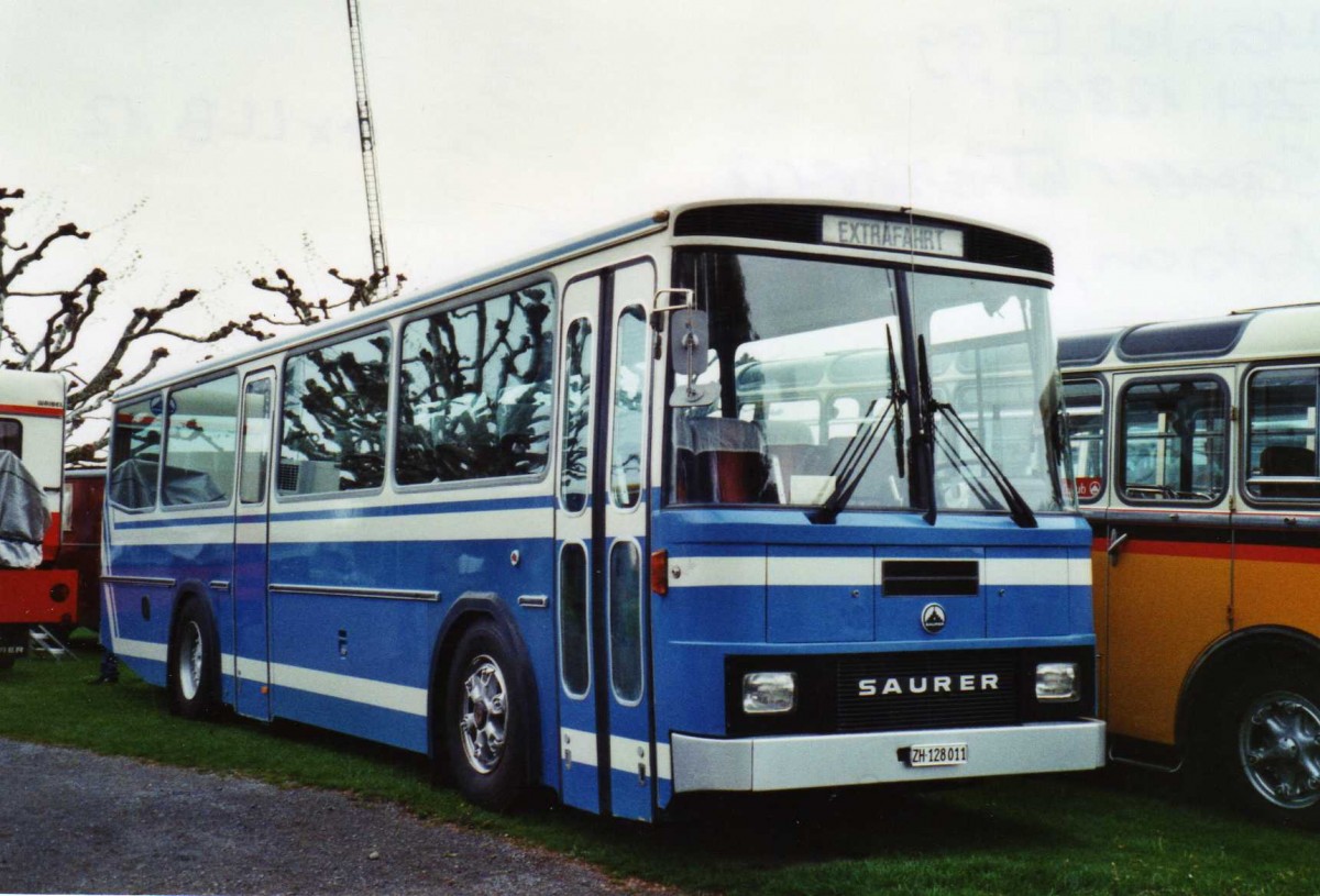 (125'819) - Mantel, Elgg - ZH 128'011 - Saurer/T�scher (ex LLB Susten Nr. 12) am 1. Mai 2010 in Arbon, Arbon Classics