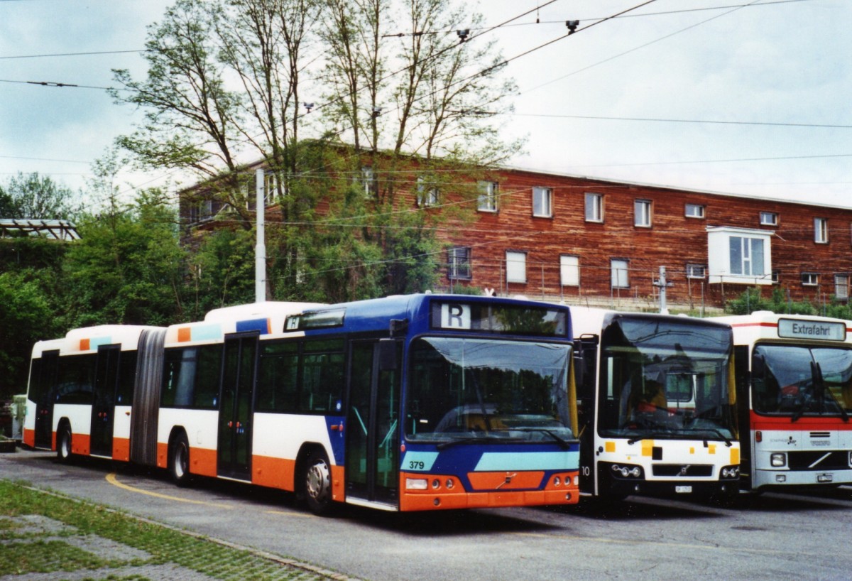 (126'237) - TPG Gen�ve - Nr. 379 - Volvo am 16. Mai 2010 in Schaffhausen, Busdepot VBSH