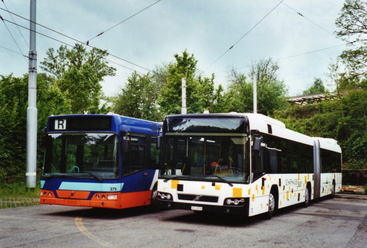 (126'316) - SB Schaffhausen - Nr. 10/SH 12'510 - Volvo (ex VBSH Schaffhausen Nr. 30; ex Vorf�hrfahrzeug) am 16. Mai 2010 in Schaffhausen, Busdepot VBSH