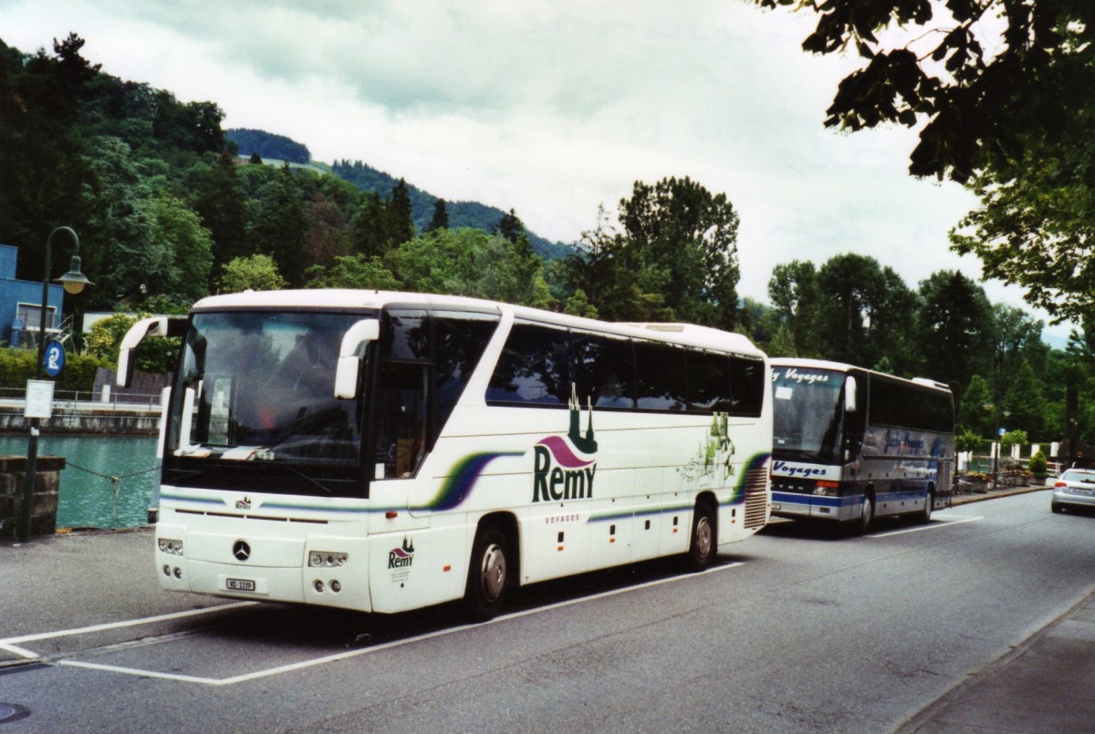 (126'901) - Remy, Lausanne - VD 1339 - Mercedes am 12. Juni 2010 bei der Schiffl�ndte Thun
