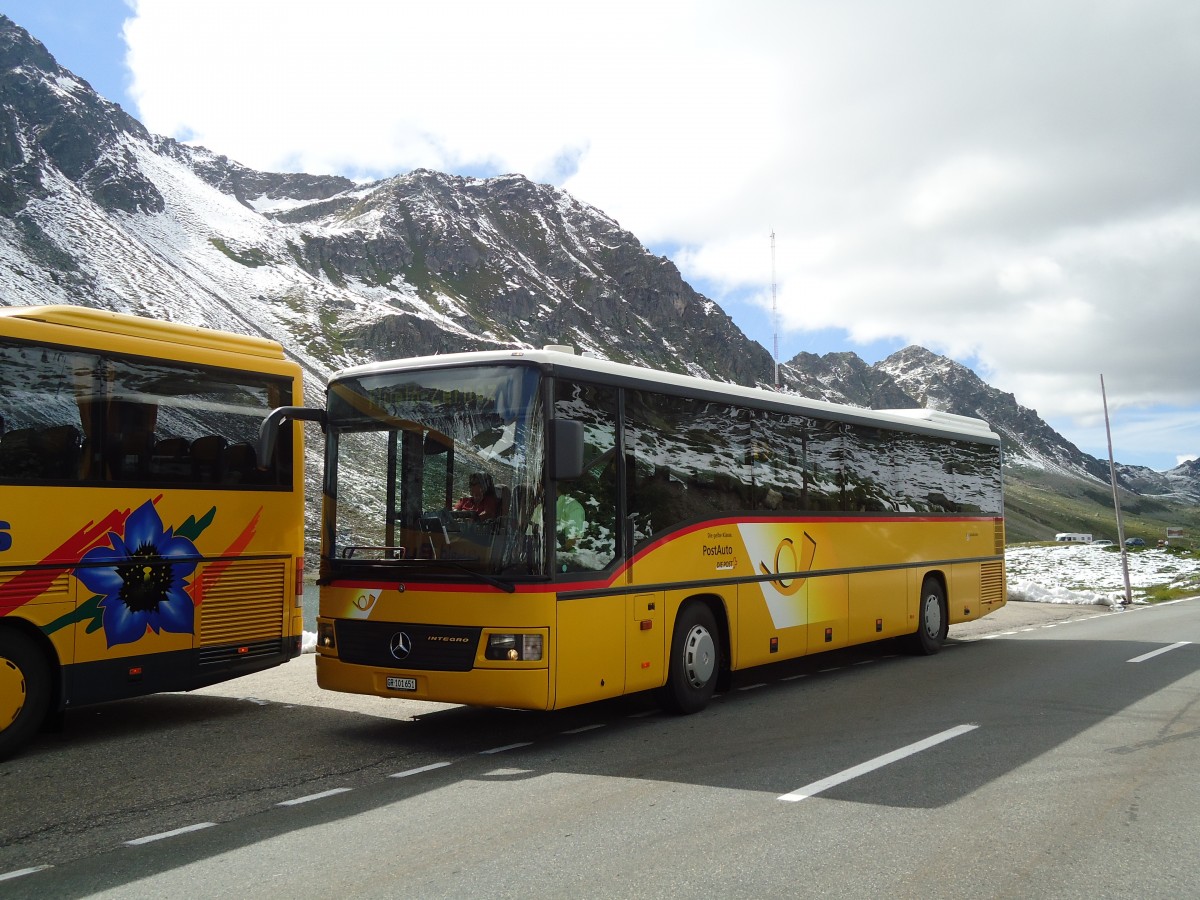 (128'292) - PostAuto Graub�nden - GR 101'651 - Mercedes am 7. August 2010 in Susch, Fl�ela Hospiz