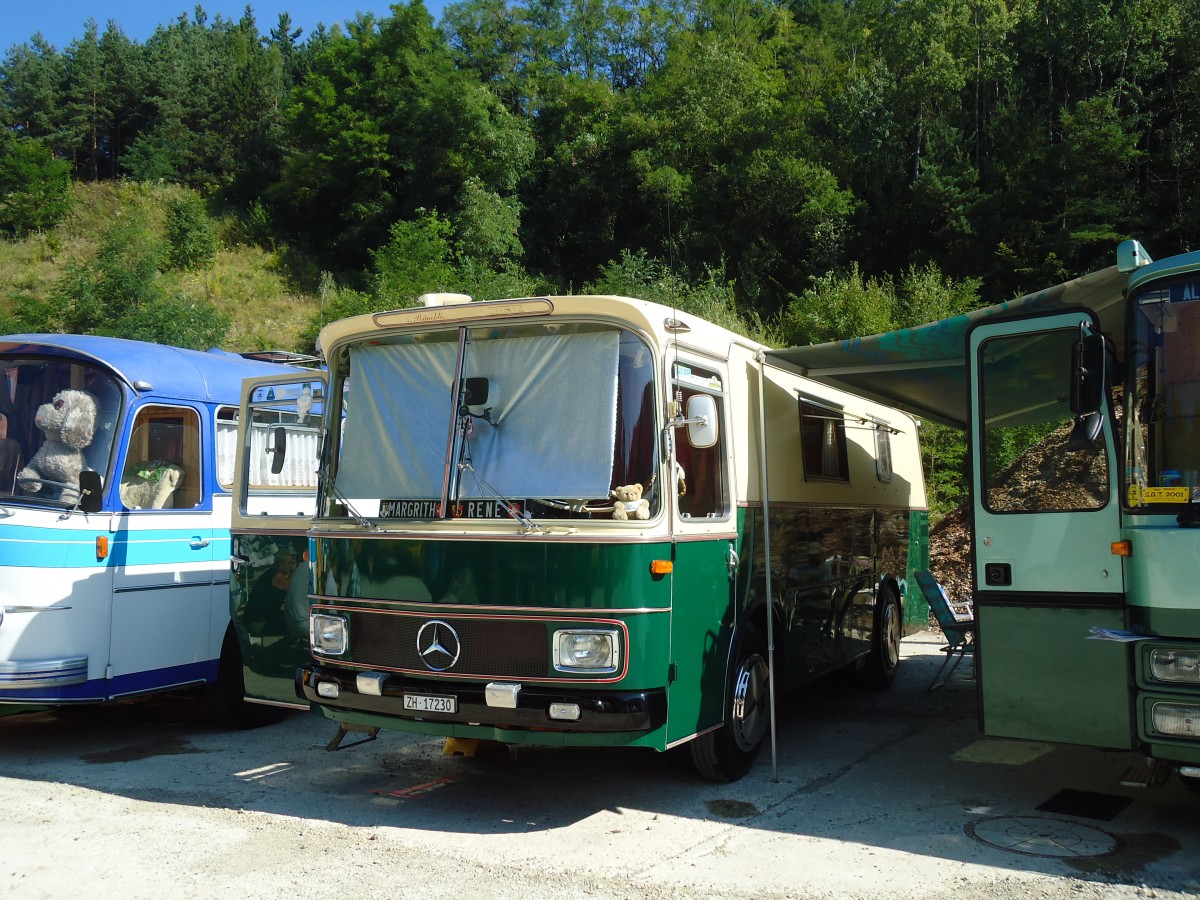 (128'959) - Heiniger, W�denswil - ZH 17'230 - Mercedes/Vetter-R&J (ex Gut, Stans) am 22. August 2010 in Thayngen, Wohnbustreffen