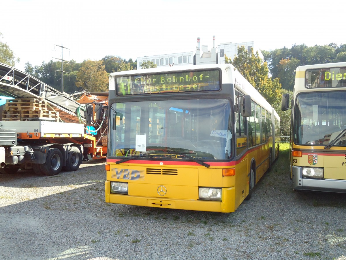 (129'653) - PostAuto Graub�nden - Mercedes (ex P 27'728) am 12. September 2010 in Kloten, EvoBus
