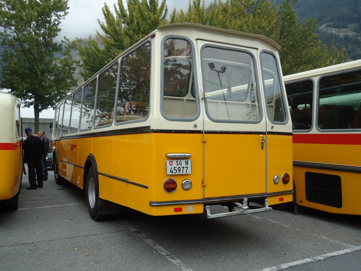 (129'838) - R�egg, R�ti - SG 45'977 - FBW/Gangloff (ex P 24'169) am 18. September 2010 in Chur, Obere Au