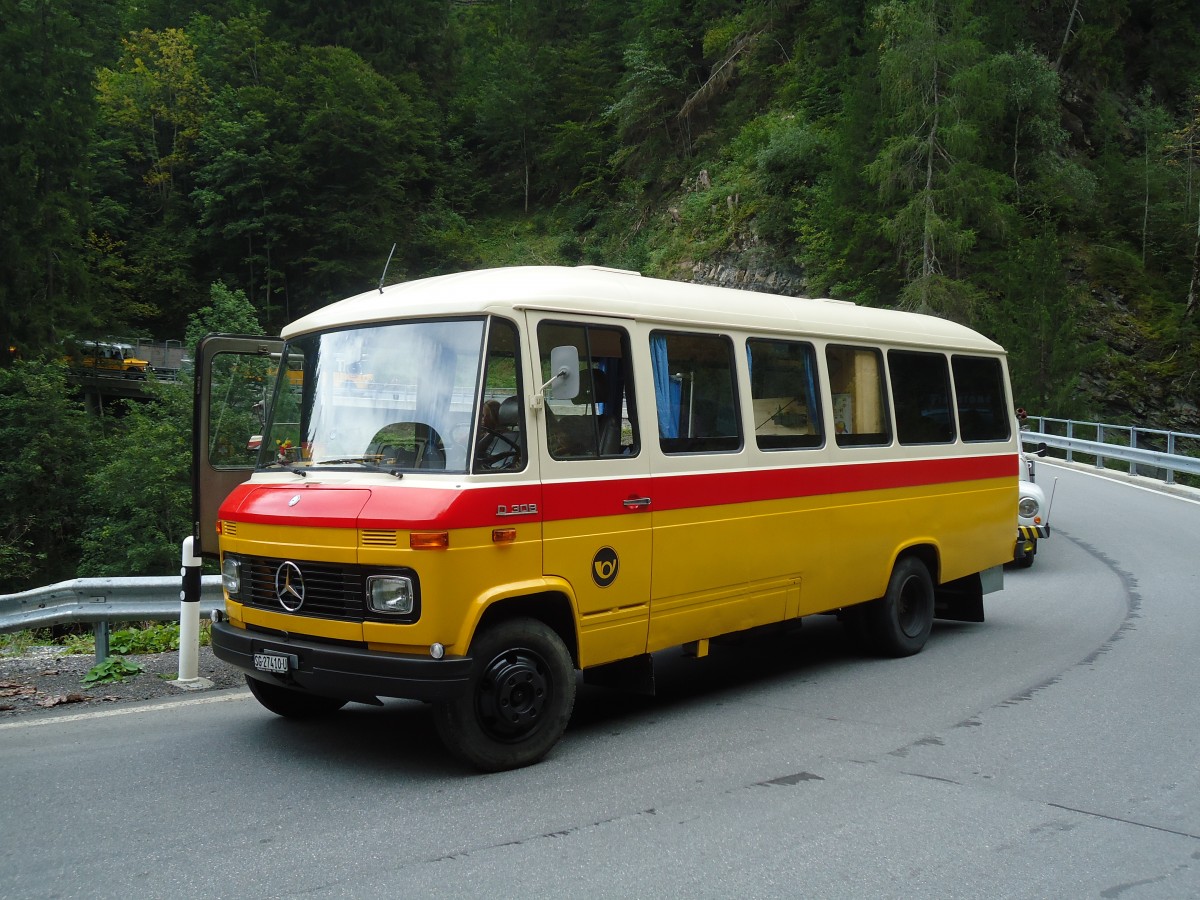 (129'884) - Amsler, Fr�msen - SG 27'410 U - Mercedes/T�scher am 18. September 2010 bei Valendas 