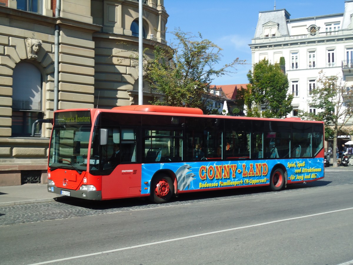 (130'060) - SWK Konstanz - Nr. 29/KN-C 1129 - Mercedes am 20. September 2010 in Konstanz, Post/Marktst�tte