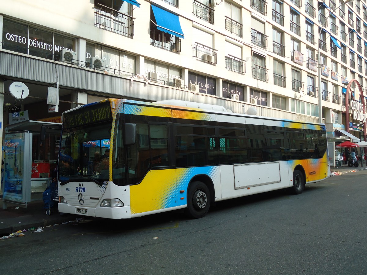 (130'508) - RTM Marseille - Nr. 856/2194 YF 13 - Mercedes am 15. Oktober 2010 in Marseille, Canebi�re Bourse