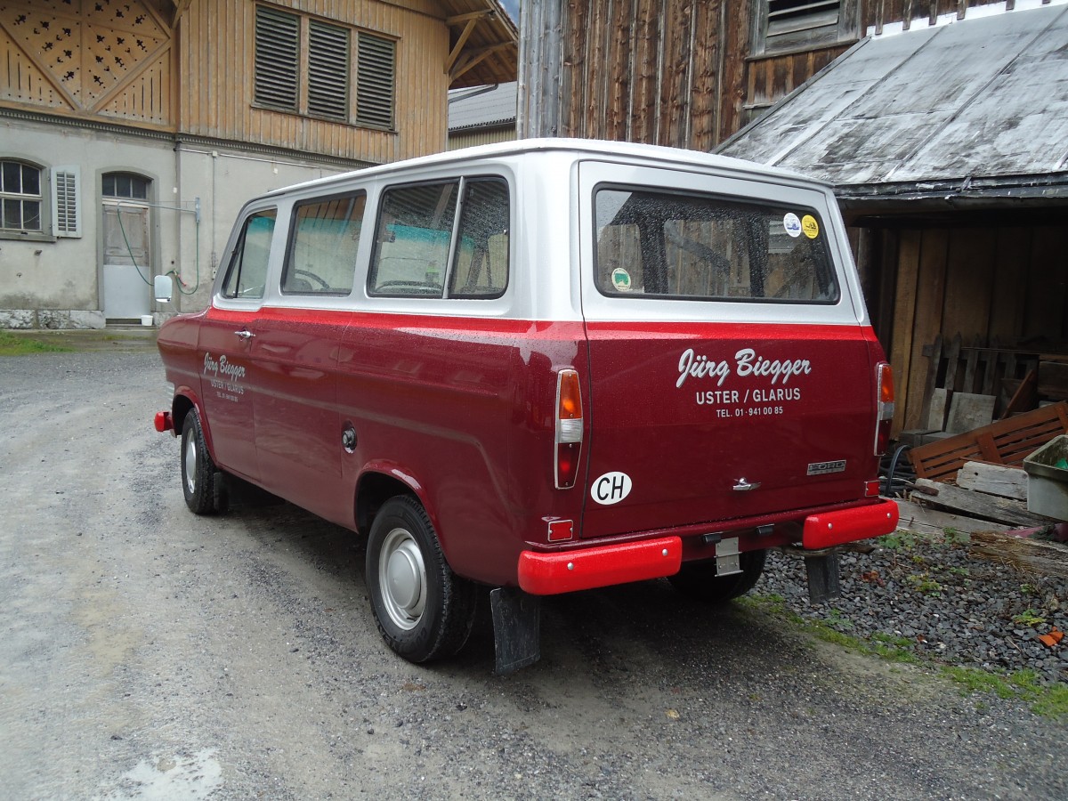(130'798) - Biegger, Uster - Nr. 4 - Ford (ex Print-Color) am 24. Oktober 2010 in Ziegelbr�cke, Museum