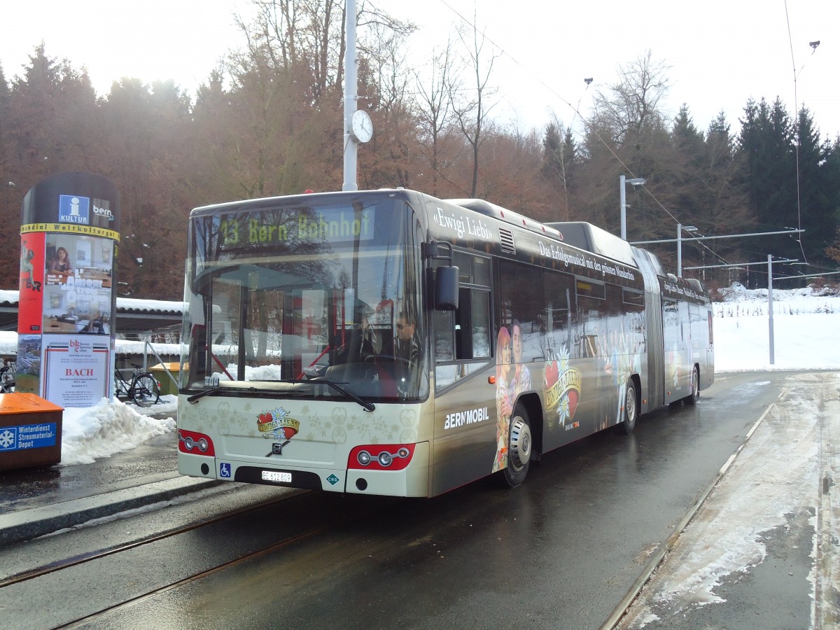 (131'325) - Bernmobil, Bern - Nr. 809/BE 612'809 - Volvo am 7. Dezember 2010 in Bern, B�mpliz