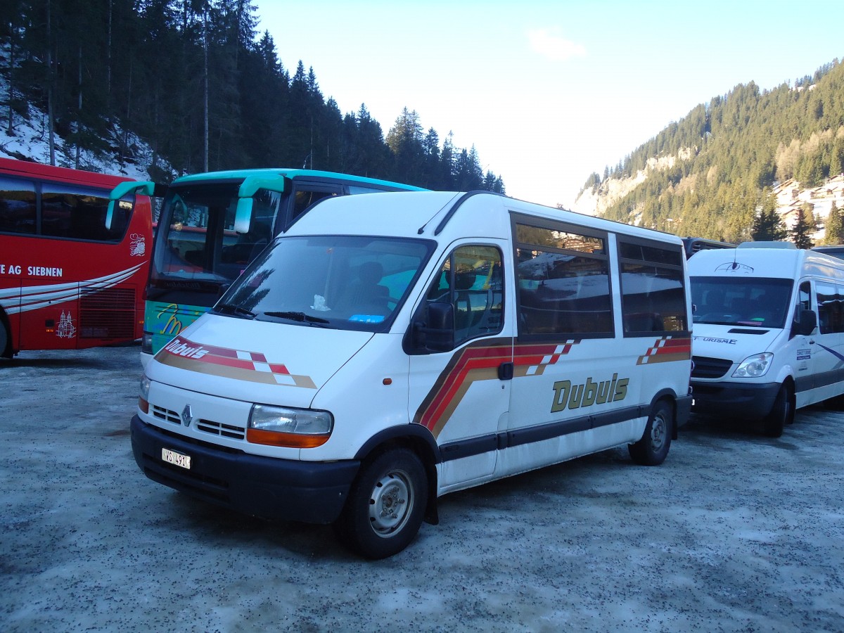 (132'014) - Dubuis, Savi�se - VS 491 - Renault am 8. Januar 2011 in Adelboden, ASB